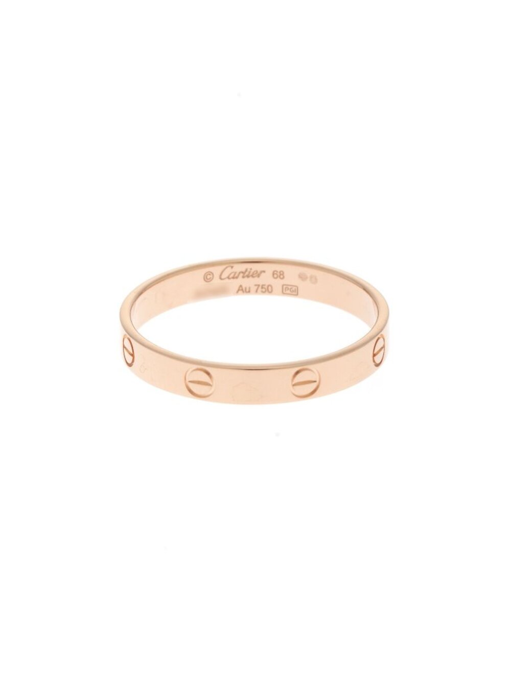 Cartier Mini Love Ring 18k Pink Gold